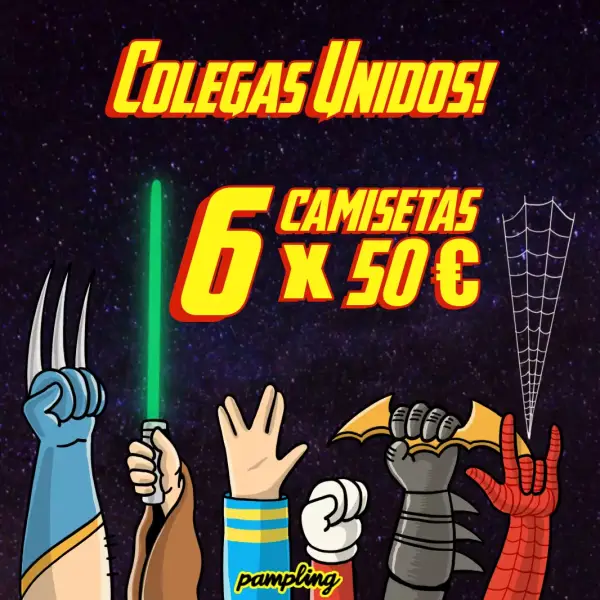 6 Camisetas a elegir (con calcetines y envío GRATIS) 6 Camisetas a elegir (con calcetines y envío GRATIS)