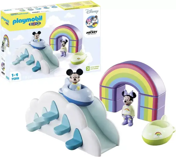 Playmobil 1,2,3 Mickey y Minnie Casa en Las Nubes Playmobil 1,2,3 Mickey y Minnie Casa en Las Nubes