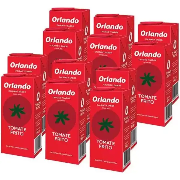 12x 350gr. Tomate Frito Orlando 12x 350gr. Tomate Frito Orlando