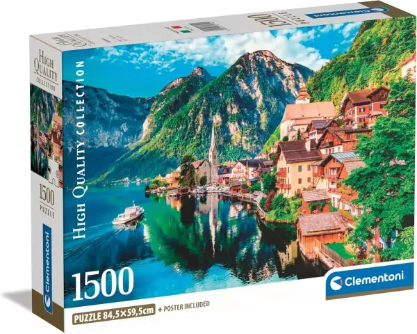 Puzzle 1500 Piezas Hallstatt Clementoni Puzzle 1500 Piezas Hallstatt Clementoni