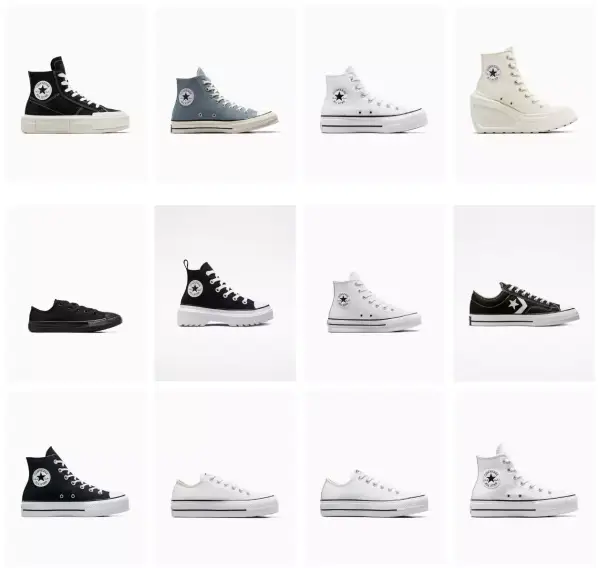 30% DTO. al gastar 50€ en zapatillas Converse 30% DTO. al gastar 50€ en zapatillas Converse