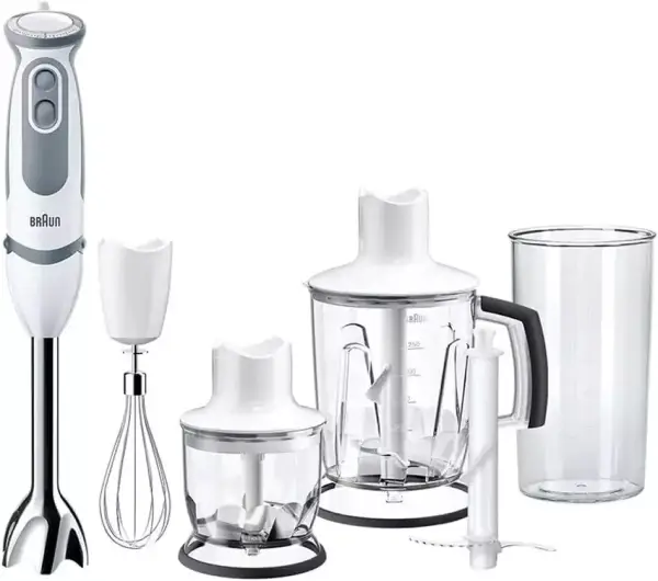 Batidora de Mano Braun Minipimer 1000W + Accesorios Batidora de Mano Braun Minipimer 1000W + Accesorios