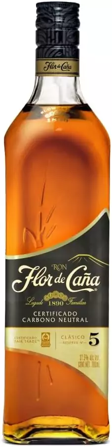 70 cl Ron Flor de Caña 5 años 70 cl Ron Flor de Caña 5 años