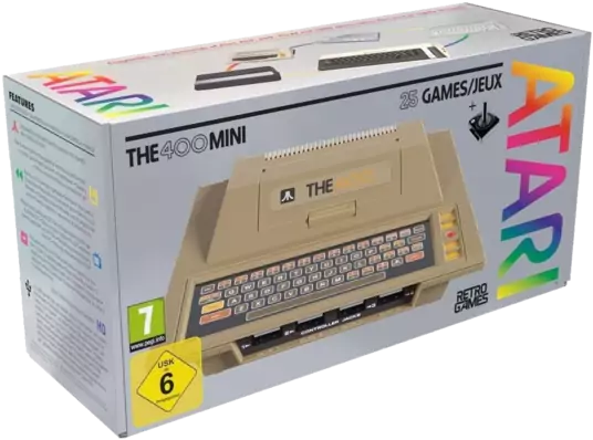 Mini Consola Retro Games Atari The400 Mini Consola Retro Games Atari The400