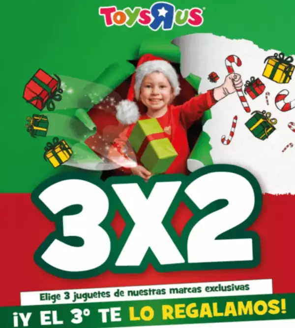 3x2 en +1.000 juguetes en Toys "R" Us 3x2 en +1.000 juguetes en Toys "R" Us