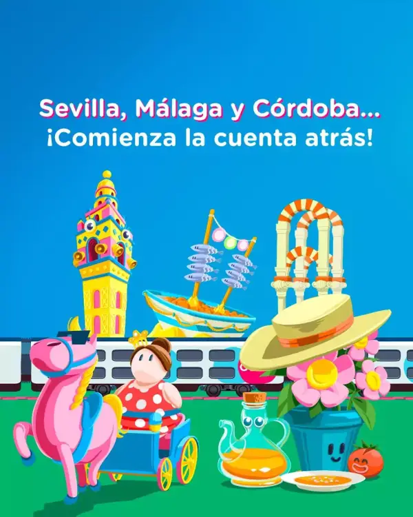 Billetes Madrid, Córdoba, Sevilla y Málaga Billetes Madrid, Córdoba, Sevilla y Málaga