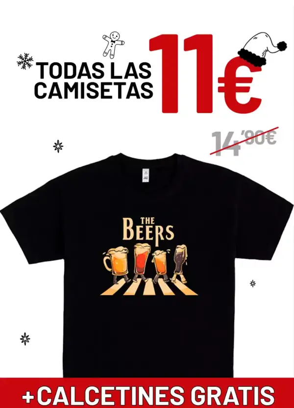 TODAS las camisetas + 1 par de calcetines gratis en Pampling TODAS las camisetas + 1 par de calcetines gratis en Pampling