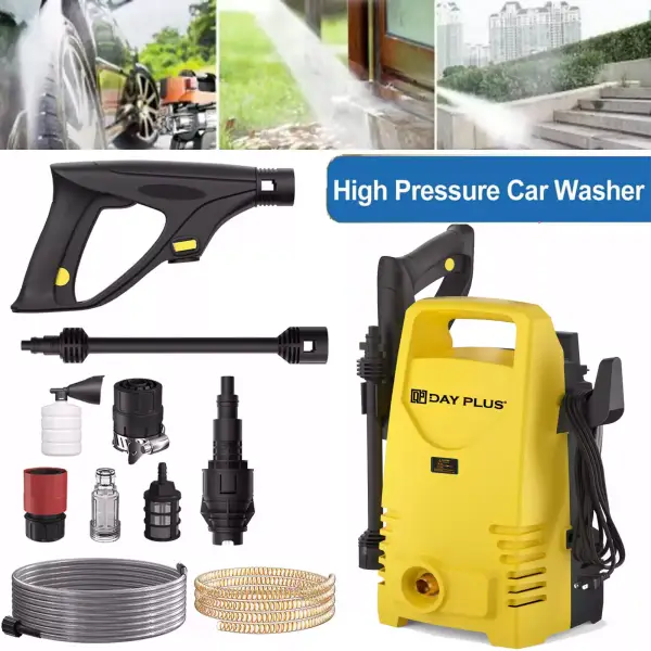 Hidrolimpiadora de alta presión 1600W + Accesorios Hidrolimpiadora de alta presión 1600W + Accesorios
