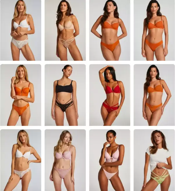 5 Braguitas (+30 diferentes a elegir) Hunkemöller 5 Braguitas (+30 diferentes a elegir) Hunkemöller