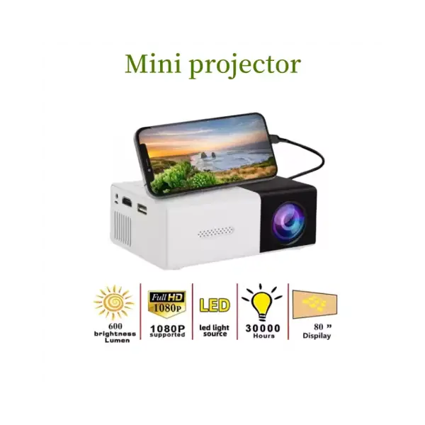 Mini proyector LED portátil YG300 Mini proyector LED portátil YG300