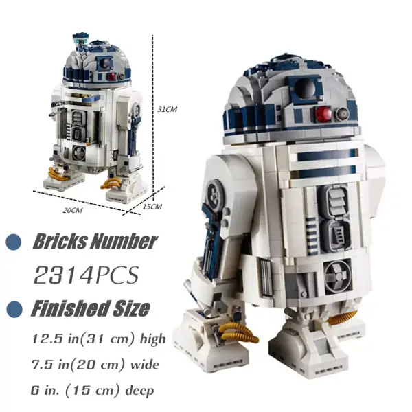 Bloques de construcción R2-D2 Star Wars Bloques de construcción R2-D2 Star Wars