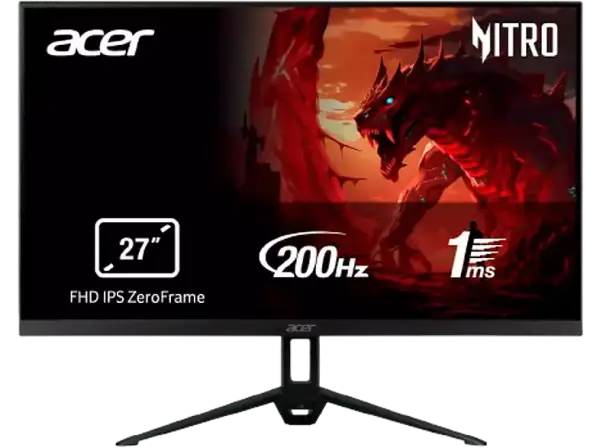 Monitor gaming Acer Nitro 27" FHD 200 Hz 1 ms Monitor gaming Acer Nitro 27" FHD 200 Hz 1 ms