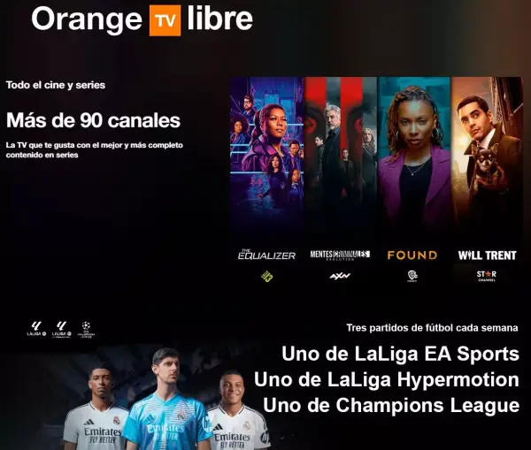 1 mes Orange TV Libre 1 mes Orange TV Libre