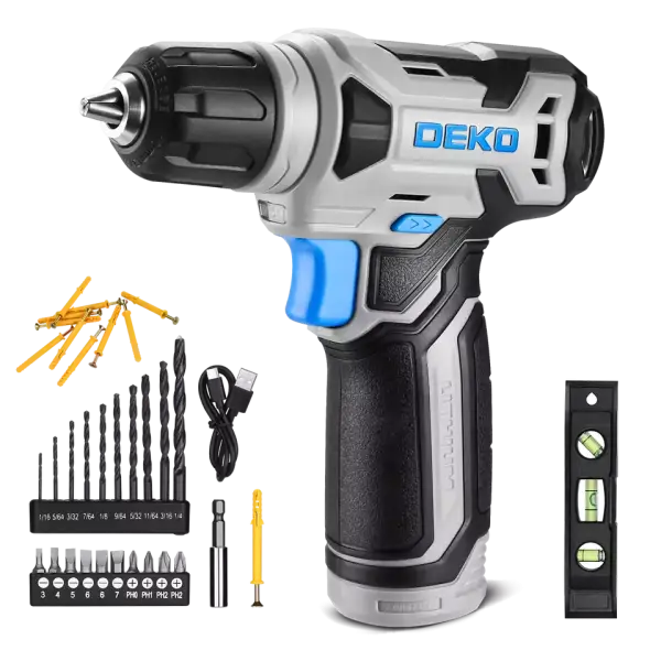 Atornillador Inalámbrico DEKO 8V + Accesorios Atornillador Inalámbrico DEKO 8V + Accesorios