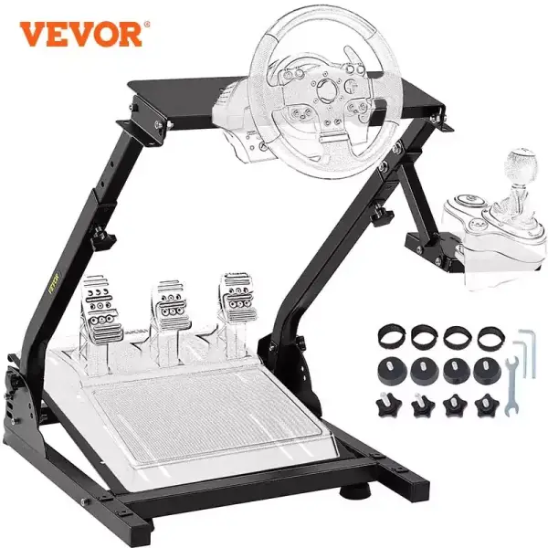 Soporte de volante para simulador de carreras Soporte de volante para simulador de carreras