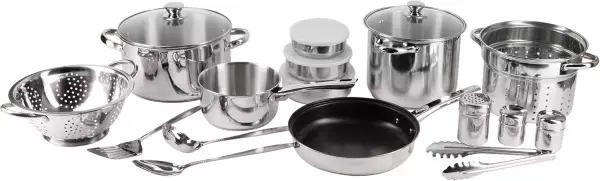 Batería de cocina 18 Piezas + accesorios San Ignacio Batería de cocina 18 Piezas + accesorios San Ignacio