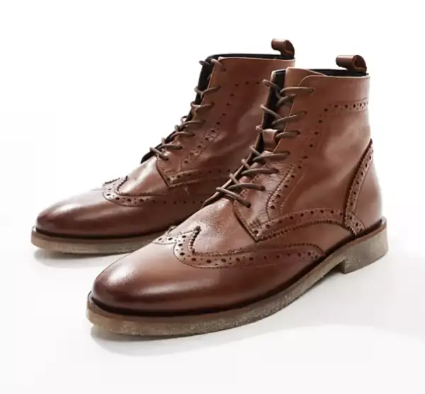 Botas Oxford Asos Design Botas Oxford Asos Design