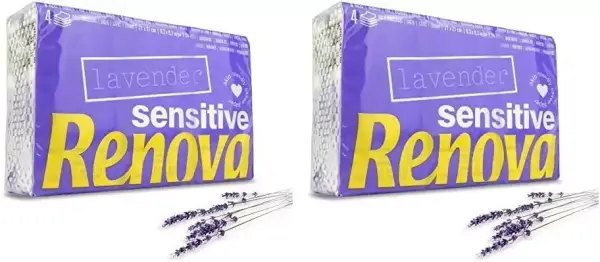 2x 6 Paquetes Pañuelos Renova Sensitive Lavanda 2x 6 Paquetes Pañuelos Renova Sensitive Lavanda