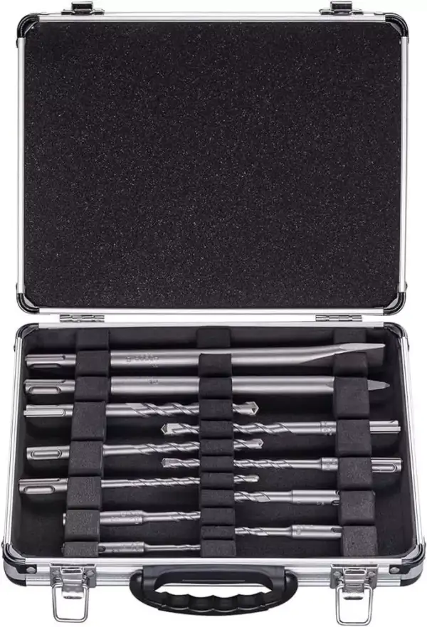 Set mixto con 11 brocas para martillo y cinceles SDS plus Bosch Professional Set mixto con 11 brocas para martillo y cinceles SDS plus Bosch Professional