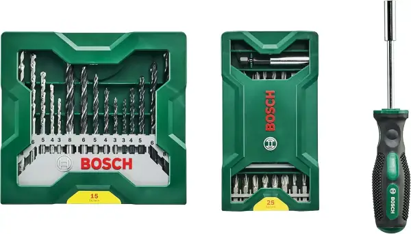 Juego de 41 puntas de destornillador Bosch Accessories Mini X-Lin Juego de 41 puntas de destornillador Bosch Accessories Mini X-Lin