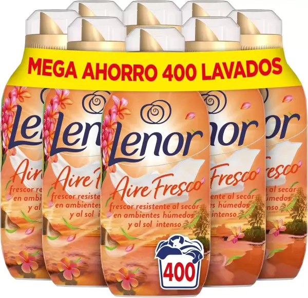 8 botes de Lenor Frescor Flores Tropical 8 botes de Lenor Frescor Flores Tropical