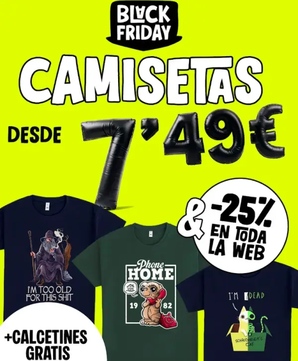 TODAS las camisetas desde 5,9€ + 20% Dto. en TODO lo demás + calcetines gratis en Pampling TODAS las camisetas desde 5,9€ + 20% Dto. en TODO lo demás + calcetines gratis en Pampling