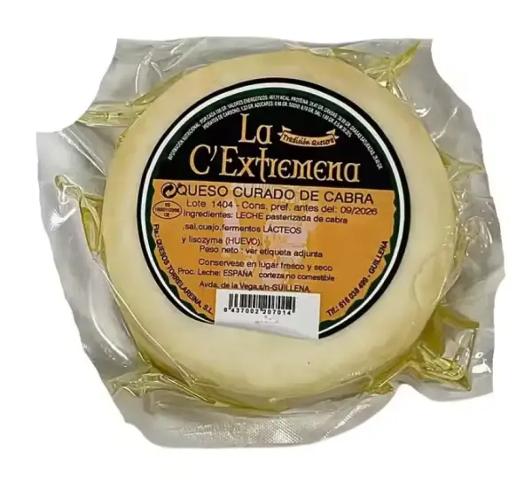 650g Queso Mini Cabra Curado en Aceite de Oliva La Extremeña 650g Queso Mini Cabra Curado en Aceite de Oliva La Extremeña