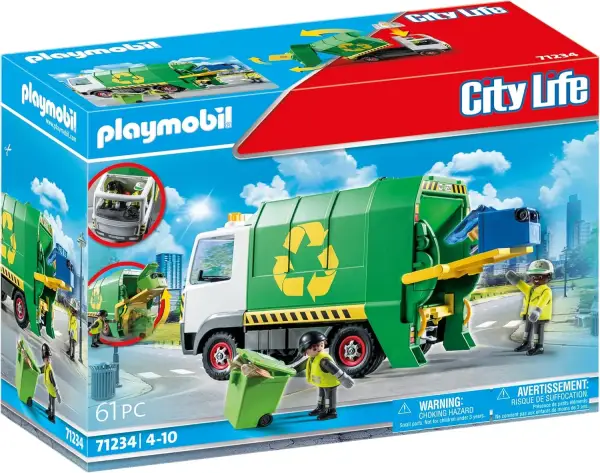 PLAYMOBIL Camion de Reciclaje City PLAYMOBIL Camion de Reciclaje City