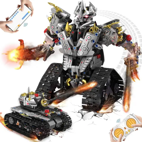 Robot Transformable 2 en 1 Teledirigido BuzzoXerex Robot Transformable 2 en 1 Teledirigido BuzzoXerex