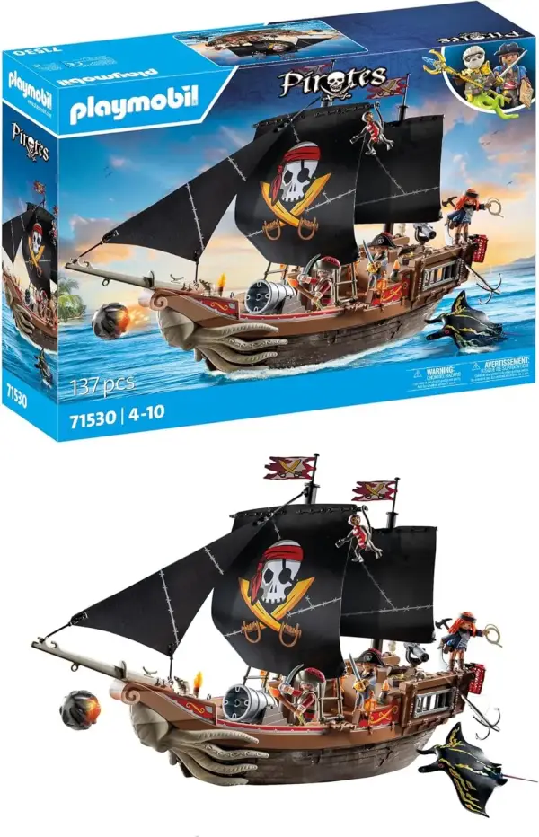 PLAYMOBIL Pirates Gran Barco Pirata PLAYMOBIL Pirates Gran Barco Pirata