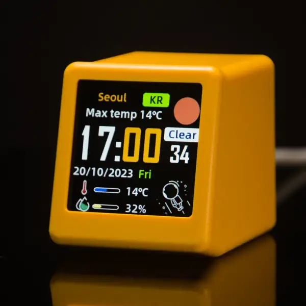 Reloj wifi meteorológico Reloj wifi meteorológico