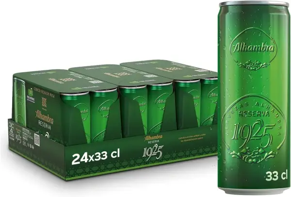 24x Cerveza Alhambra Reserva 1925 33cl 24x Cerveza Alhambra Reserva 1925 33cl