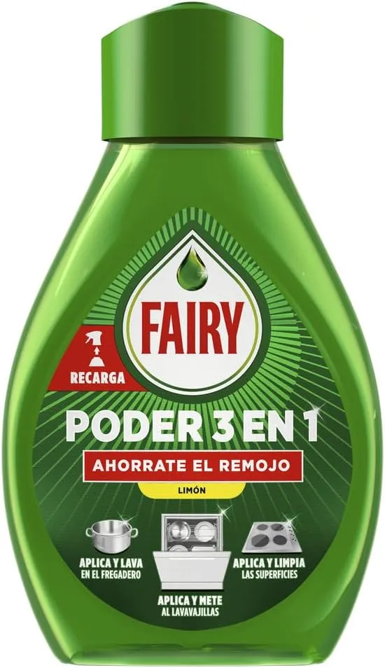 Fairy Poder Sin Remojo Limón Spray Fairy Poder Sin Remojo Limón Spray