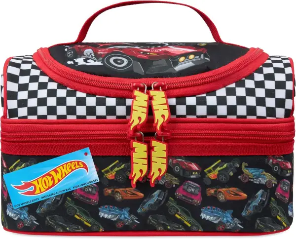 Bolsa térmica porta alimentos Hot Wheels Bolsa térmica porta alimentos Hot Wheels