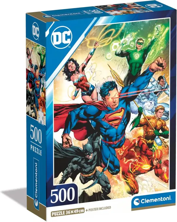 Puzzle 500 Piezas DC Comics Justice Leaugue Core Puzzle 500 Piezas DC Comics Justice Leaugue Core
