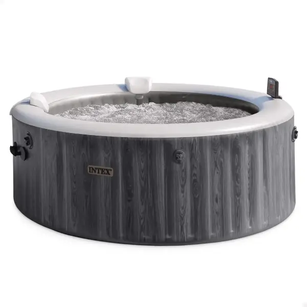 SPA Hinchable Intex Circular Greywood Deluxe 6 Personas SPA Hinchable Intex Circular Greywood Deluxe 6 Personas