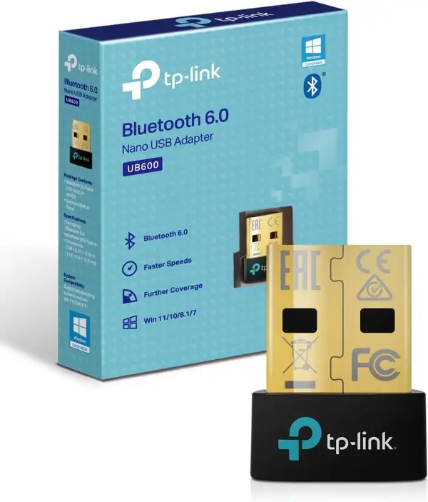Adaptador USB Bluetooth 6.0 TP-Link UB600 Adaptador USB Bluetooth 6.0 TP-Link UB600