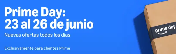 Amazon Prime Day 2026 (23 al 26 de Junio, fecha oficial) Amazon Prime Day 2026 (23 al 26 de Junio, fecha oficial)