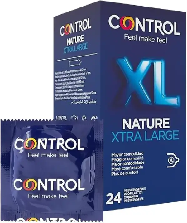 24 Preservativos XL Control Nature 24 Preservativos XL Control Nature