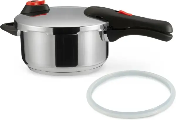 Olla A Presión Amazon Basics Inox. 4L Olla A Presión Amazon Basics Inox. 4L