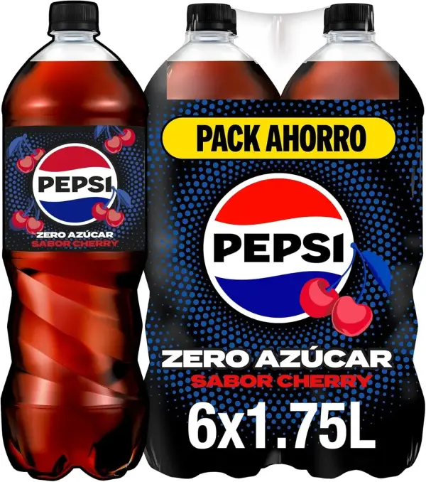 6x 1,75L Refresco Pepsi Zero Cherry 6x 1,75L Refresco Pepsi Zero Cherry