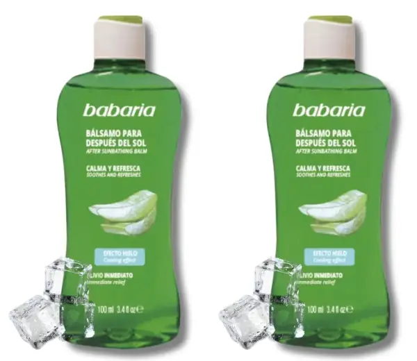2x 100ml Babaria After Sun Aloe Vera 2x 100ml Babaria After Sun Aloe Vera