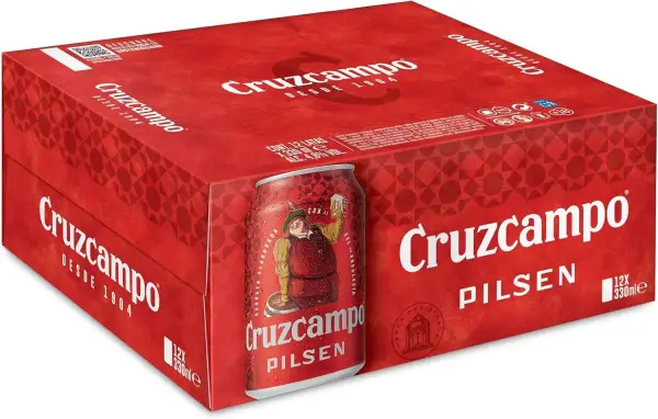 12 x 33cl Cruzcampo Cerveza Lager 12 x 33cl Cruzcampo Cerveza Lager
