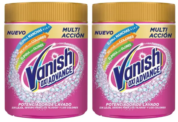 2x 400gr Quitamanchas Vanish Oxi Action Multipoder 2x 400gr Quitamanchas Vanish Oxi Action Multipoder
