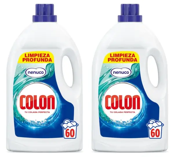 2x 60 Lavados Detergente Colon Nenuco 2x 60 Lavados Detergente Colon Nenuco