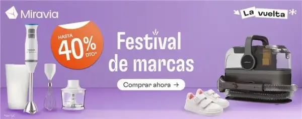 Ofertas y cupones Brands Festival Miravia Ofertas y cupones Brands Festival Miravia