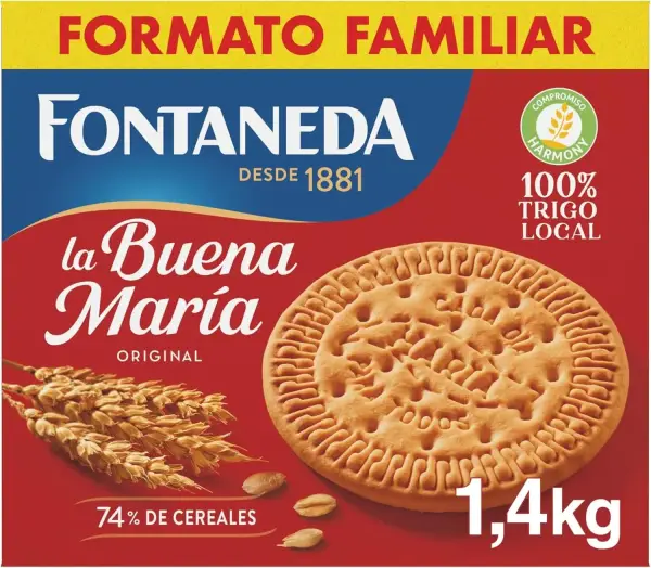 1,4 kg Fontaneda La Buena Maria Galletas 1,4 kg Fontaneda La Buena Maria Galletas