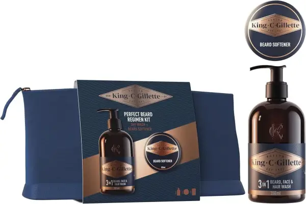 Kit de cuidado de barba King C. Gillette Kit de cuidado de barba King C. Gillette