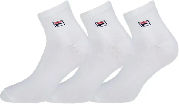 3 pares calcetines Fila Quarter Plain 3 pares calcetines Fila Quarter Plain