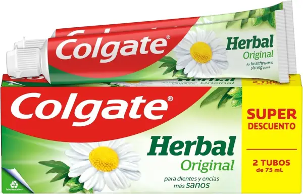 2x75ml Colgate Herbal Original Toothpaste 2x75ml Colgate Herbal Original Toothpaste
